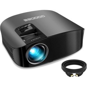 GooDee 2022 Upgraded HD 1080P Video Projector